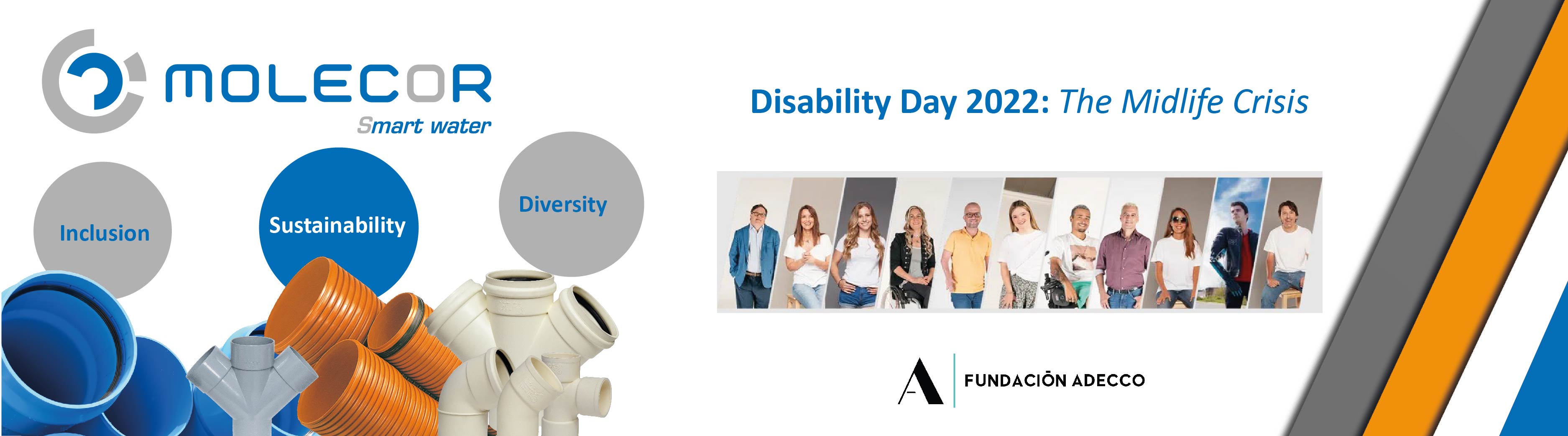 Molecor collaborates in the International Day of People with Disabilities
